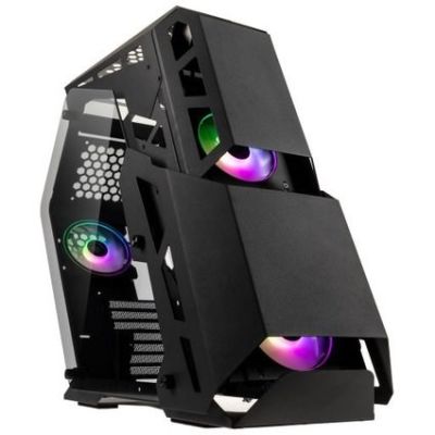 12. Kolink Big Chungus Shredded Midi Tower Computer Case Black