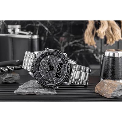 4. Skmei 1898SIBK Men's Watch + BOX