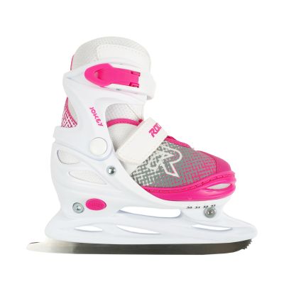 9. Roces Jokey Ice X skates white and pink 450746 001