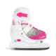 9. Roces Jokey Ice X skates white and pink 450746 001