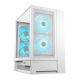 COUGAR OmnyX Midi-Tower Case, ARGB, White