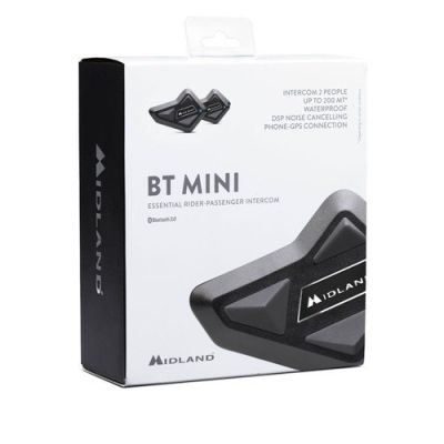 3. Midland BT MINI TWIN Motorcycle Intercom
