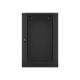 11. Lanberg WF01-6618-10B rack cabinet (18U; 901mm / 600mm / 600 mm; wall-mounted; Glass; 19''; black)