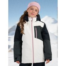 Girls' 10000 membrane snowboard jacket 4F 4FJRAW25TTJAF1060-11S