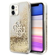 Guess 4G Big Liquid Glitter case for iPhone 11 6.1" / Xr - gold