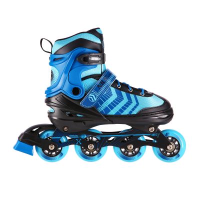 3. NH18192A 4in1 BLACK-BLUE SIZE L(39-43) ROLLER SKATES WITH HOCKEY SLEEVE NILS EXTREME