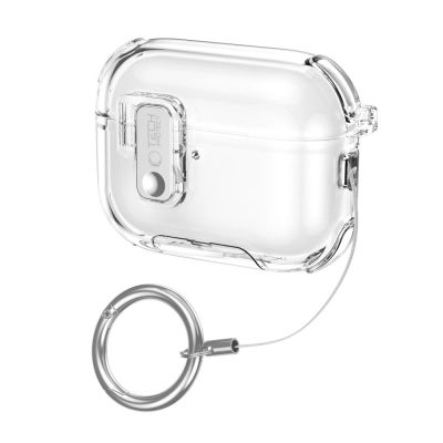 2. Tech-Protect Bounce Pro Case for AirPods Pro 3 - Clear