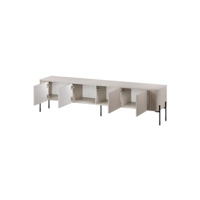 2. TV cabinet VERA 190x40x50 cashmere matt