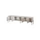 2. TV cabinet VERA 190x40x50 cashmere matt