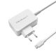 QOLTEC AC Adapter 65 W | 5–20.3 V | 2–3.25 A | USB Type-C | PD | White
