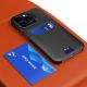 4. Leather Stand Case for Samsung Galaxy S23 Ultra cover card wallet with stand black