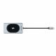 5. DICOTA D32059 USB Type-C Hubs and Concentrators, Black, Silver