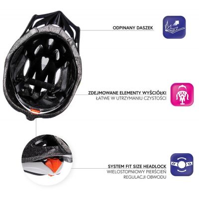 16. Meteor MV29 Unrest 24700-24702 Bicycle Helmet
