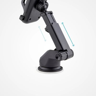 2. SBS TEHWSUPWIND smartphone holder telescopic with suction cup - black