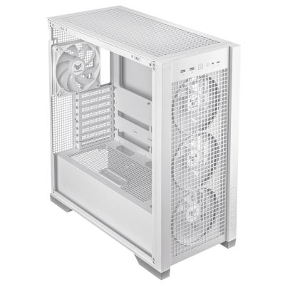 8. Asus TUF GAMING GT302 TG ARGB WHITE Case