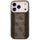 3. Guess 4G Stripe MagSafe case for iPhone 17 Pro - brown