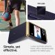 4. Nano Pop Mag MagSafe Case for Samsung Galaxy Z Flip 7 - Navy Blue and Yellow