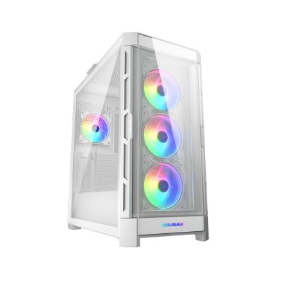 17. Cougar Gaming Duoface Pro RGB Case - Midi Tower - PC - White - ATX - EATX - Micro ATX - Mini-ITX - SSI CEB - Metal - Tempered Glass - Gaming