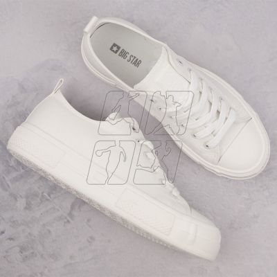 4. Big Star W INT1963A platform sneakers, white