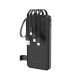 Wozinsky W11-B 10000mAh 10W Powerbank with Built-in Cables and Flashlight - Black