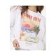 5. RIP CURL Hayley OO/S Drop Shldr Crew Women's Sweatshirt White