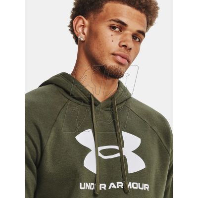 5. Under Armor UA Armor Fleece Big Logo HD hoodie M 1379743-390