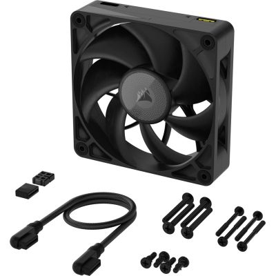 2. Corsair iCUE LINK RX120 MAX Computer Case Fan 12 cm Black 1 pc.
