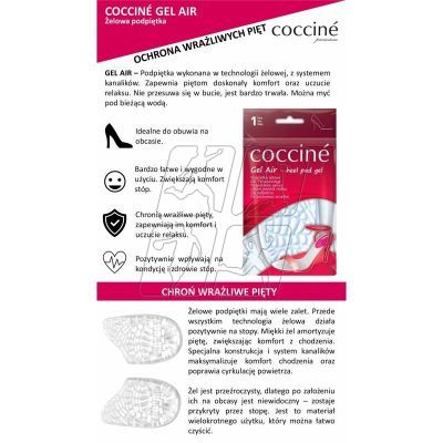 3. Coccine DA0258 gel heel socks