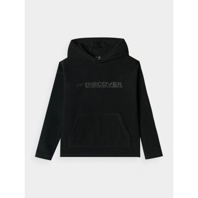 5. Boys' regular hooded fleece 4F Junior 4FJWAW24TFLEM213-20S