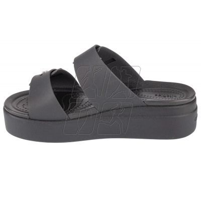 2. Crocs Brooklyn Low Wedge Sandal W 207431-001 flip-flops