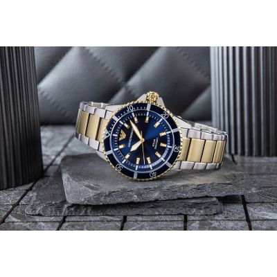 6. Men's Watch EMPORIO ARMANI World Explorer AR11738 + BOX