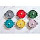 9. Staub Round Cast Iron Pot - 3.8 ltr, Red
