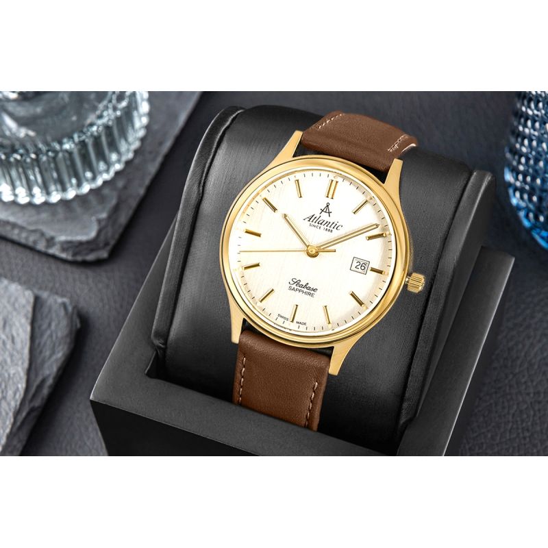 5. Atlantic Seabase Men's Watch 60343.45.31 + BOX