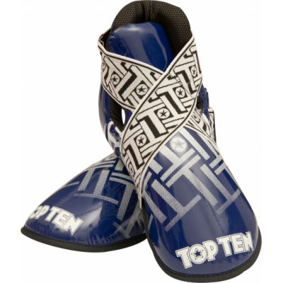 2. TOP TEN OSTT-PU "SUPERLIGHT PRISM" Foot Protectors (WAKO APPROVED)