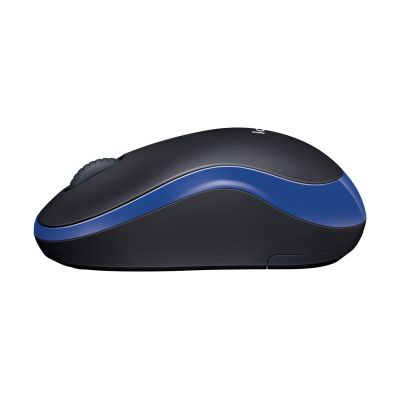 12. Logitech M185 Wireless Mouse 910-002236 (Optical; 1000 DPI; Blue)