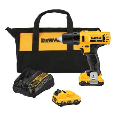 13. 12V 2-Battery Cordless Drill Driver DeWalt DCD710D2-QW