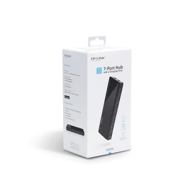 4. TP-LINK UH720 Hub (7x USB 3.0; black)