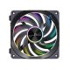 3. Seasonic MagFlow ARGB Computer Case Fan 12cm Black 3 pcs.