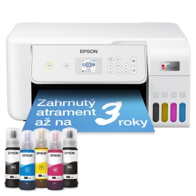 4. Epson EcoTank L3286 WiFi WHITE multifunction printer