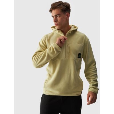 Men's oversize hooded fleece 4F 4FWAW24TFLEM252-44S