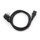 3. GEMBIRD PC-186-VDE cable (C13 / IEC C13 / IEC 320 C13 - Schuko; 1.8m; black)