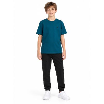 4. Boy's cotton T-shirt 4F 4FJWAW26TTSHM3507-40S
