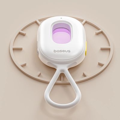 10. Baseus Heyo Series II Hidden Camera Detector with Alarm and Mini Flashlight + Baseus Simple USB-A - USB-C Cable - White