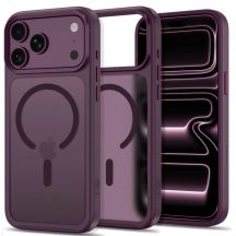 Tech-Protect Magmat Magsafe CC Case for iPhone 18 Pro / 17 Pro - Burgundy Matte