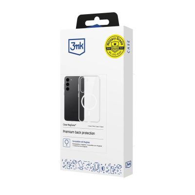 6. 3mk Clear MagCase for Samsung Galaxy S23 5G - transparent