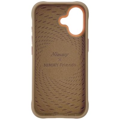 6. Nimmy Tiger MagSafe case for iPhone 17 - light brown