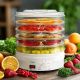 7. GreenBlue GB190 mushroom, vegetable and fruit dehydrator (250W; white)