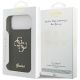 8. Guess Fixed Glitter Big 4G case for iPhone 17 Pro Max - black