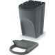 9. GARBAGE BINS 35 L SORTIBOX SET 4 PCS GREY STONE