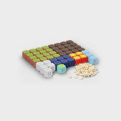 16. Marioinex Mini Waffle building blocks, 406 pieces